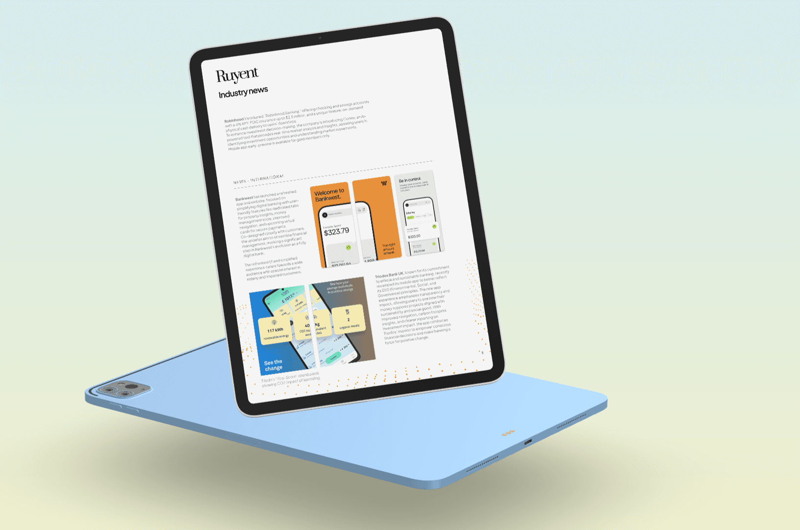 Covers of recent Ruyent case studies